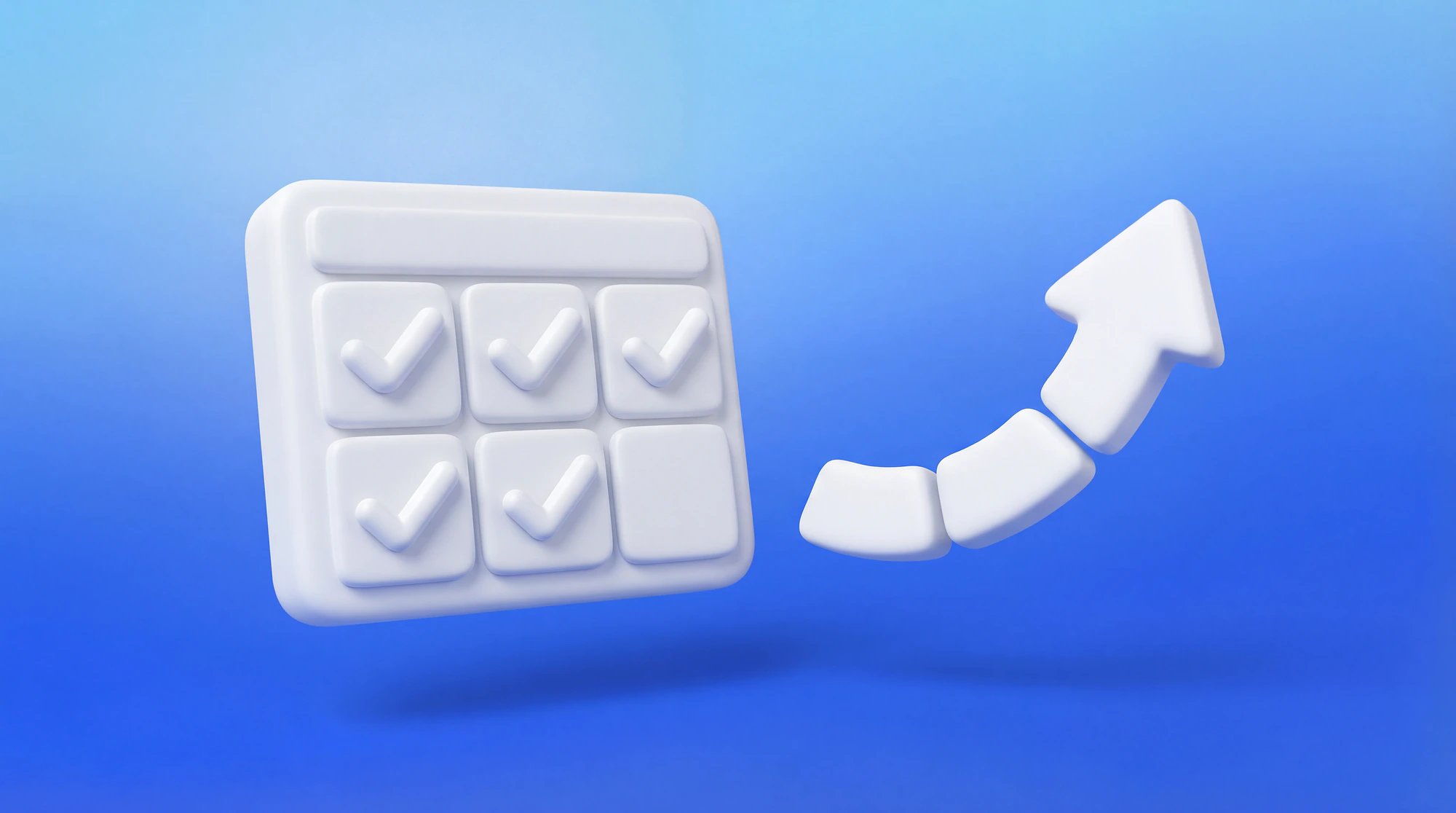 Escalier avec des marches numérotées et une flèche montante, plan d'action pour remonter dans le classement Malt