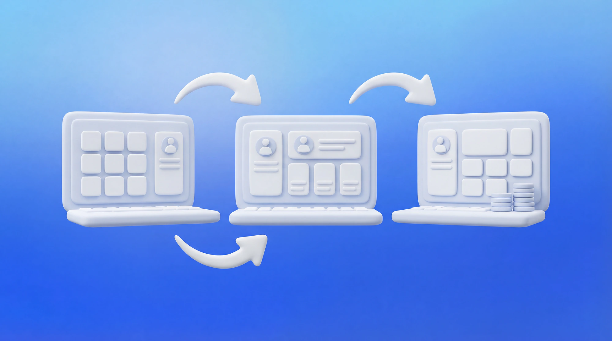 Tableau comparatif avec des icônes de plateformes freelance et des indicateurs de performance