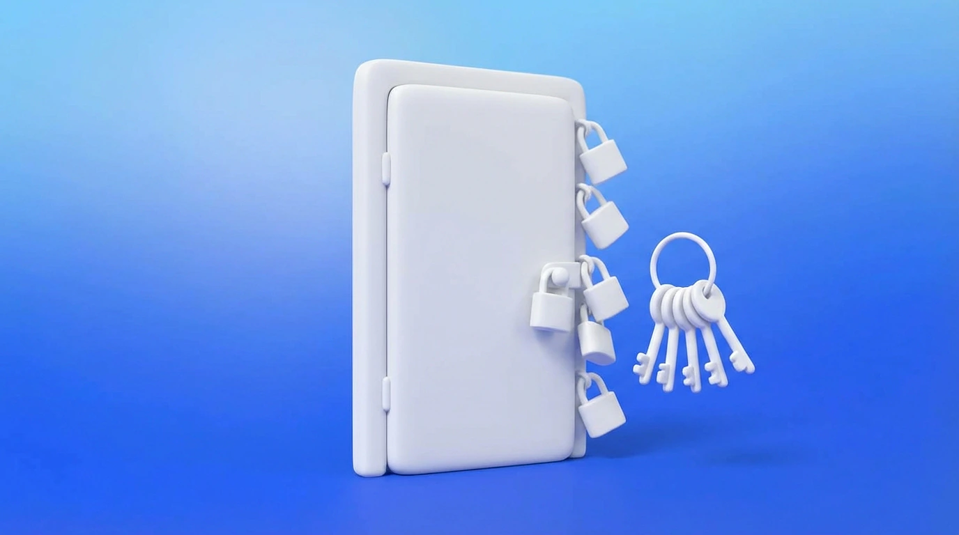 Panneau d'avertissement avec sept icônes représentant les blocages courants d'un freelance sans client